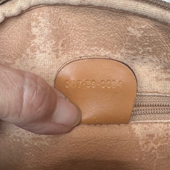 Vintage GUCCI web GG monogram coated mini crossbody bag. - Picture 7 of 16